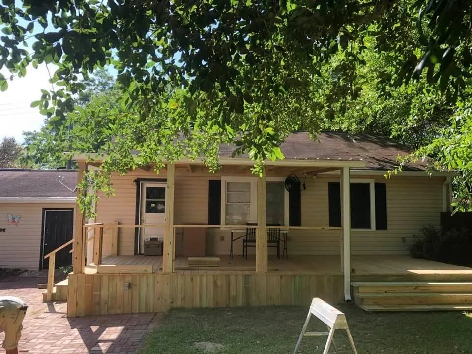 Covered Porch & Deck — Decks & Fencing by The Maintenance Man