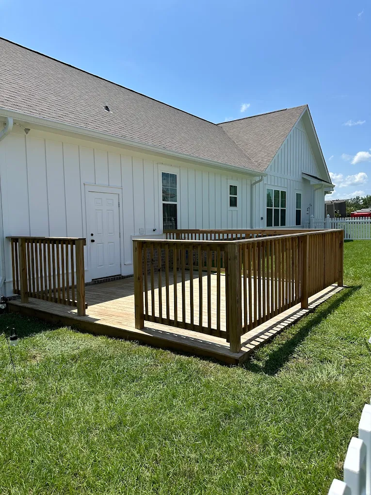 Backyard Deck — Decks & Fencing by The Maintenance Man